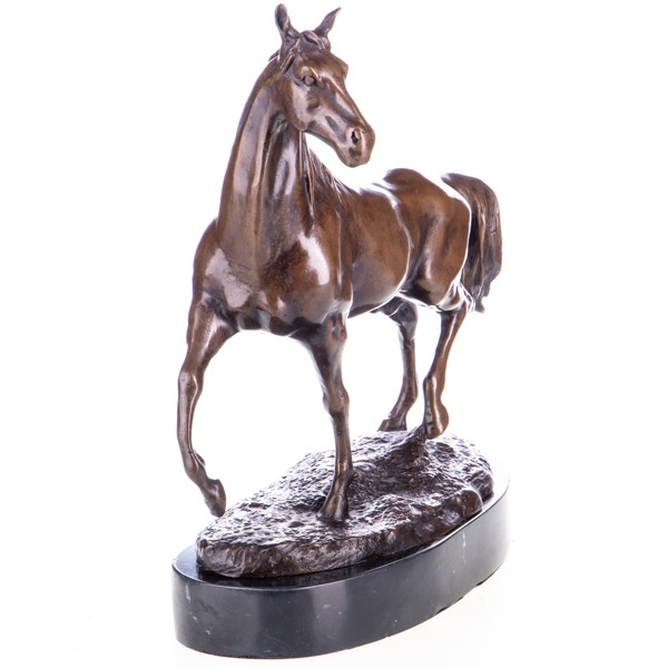 Ló - bronz szobor képe